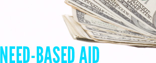 Need based financial aid