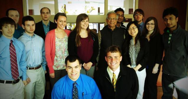 Student Breakfast with Muhammad Yunus 04-05-12