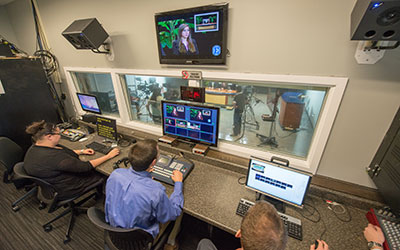 TV control room