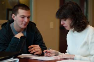 mary helping student with resume mary helping student with resume