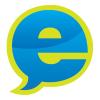 eteam logo an e inside a talk bubble