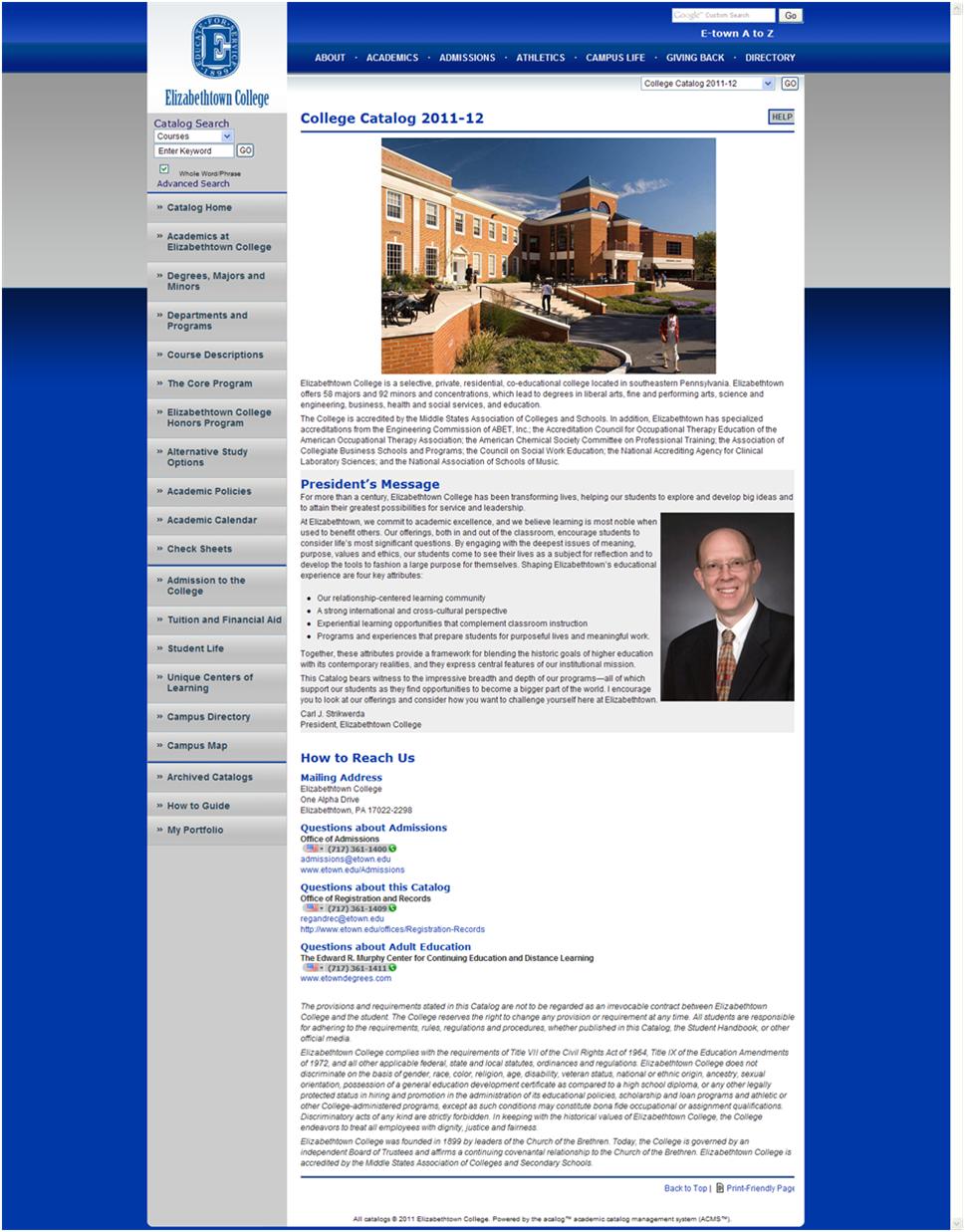 2012-2013 Catalog