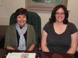 svmc staff donna rhodes and amy milligan