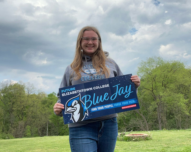 Deena Korlewitz on campus