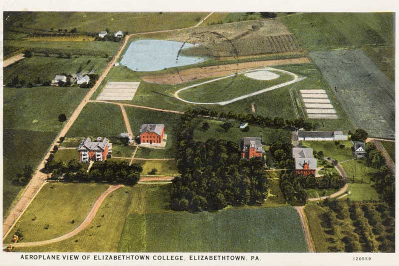 postcard of etown