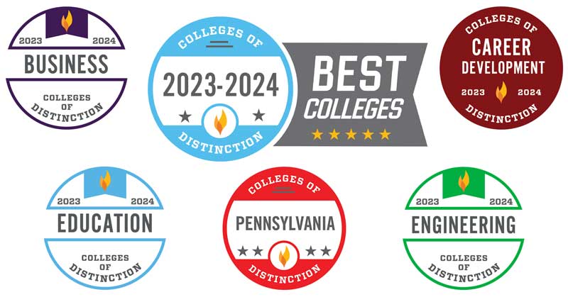 colleges of distinction logo