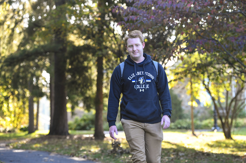 Student Walking