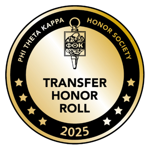 2025 Phi Theta Kappa badge