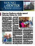 Young Center News - Fall 2023 PDF width=