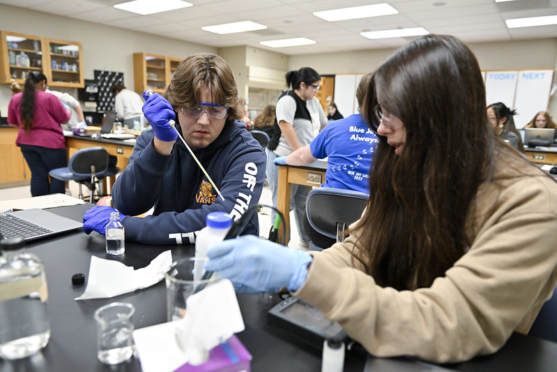 biochemistry students