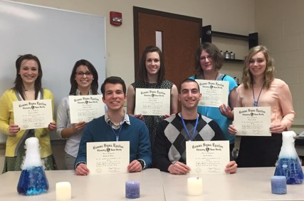 The Chemistry Honor Society (Gamma Sigma Epsilon)