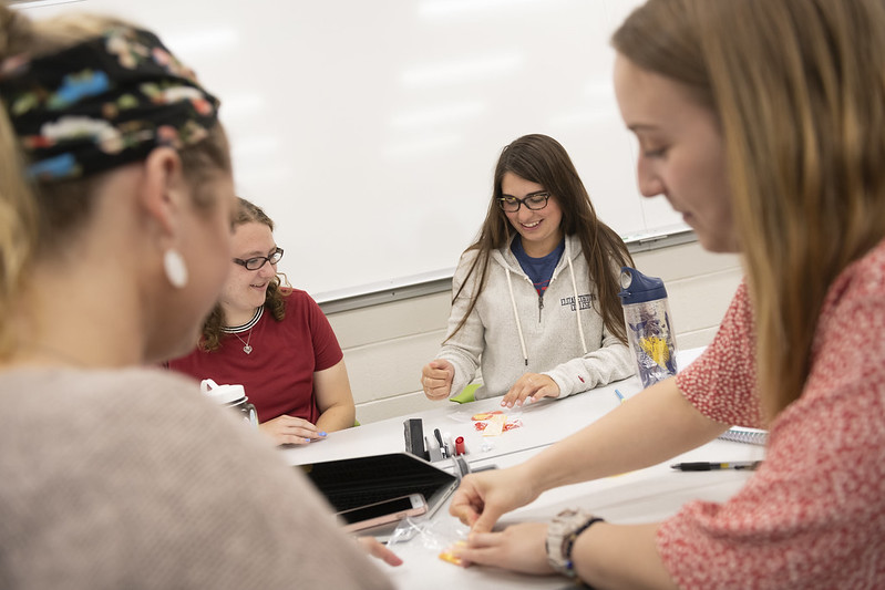 students in classroom