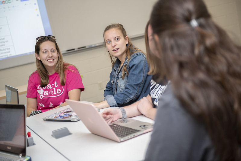 students in classroom