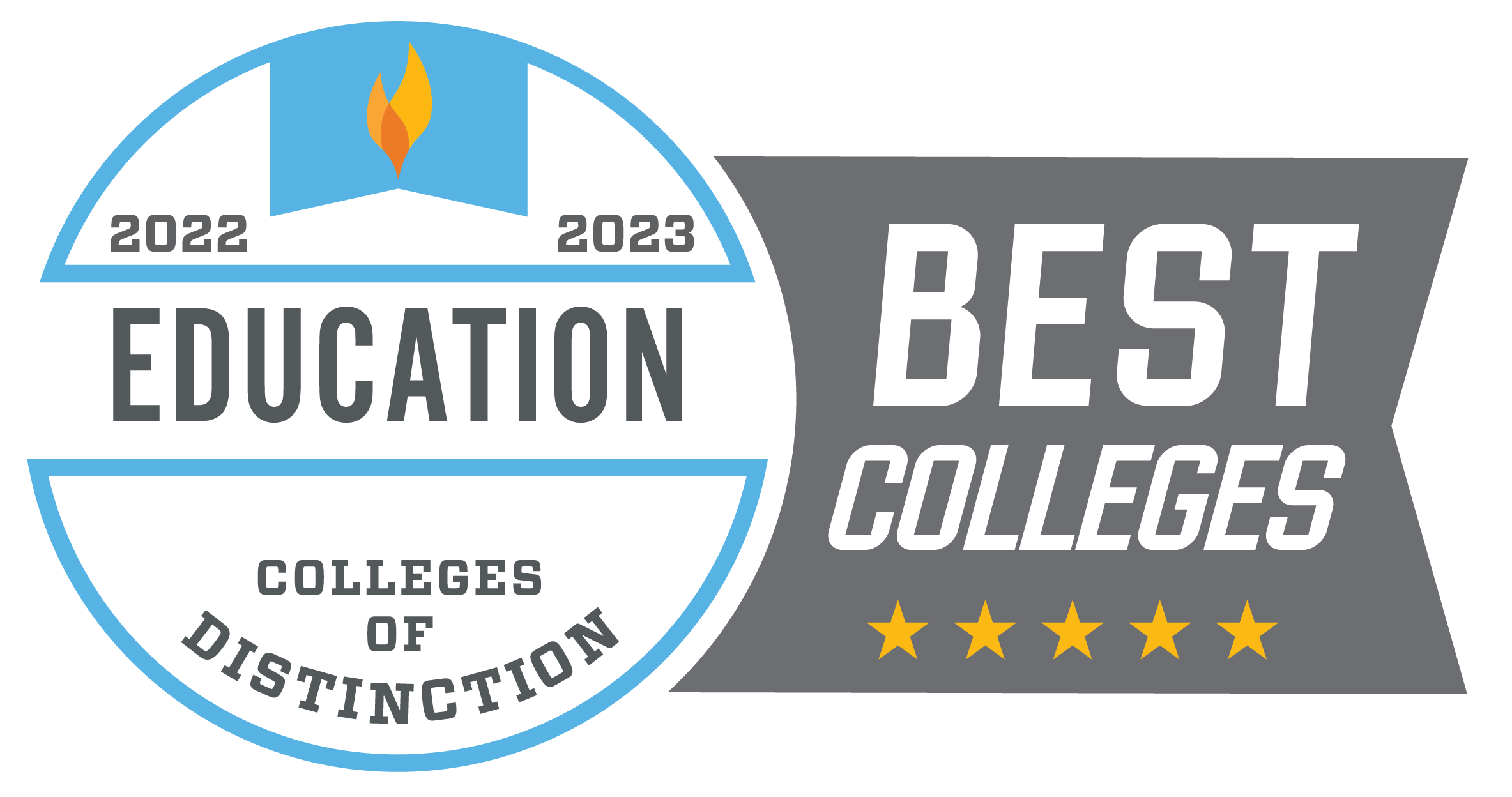 colleges of distinction badge
