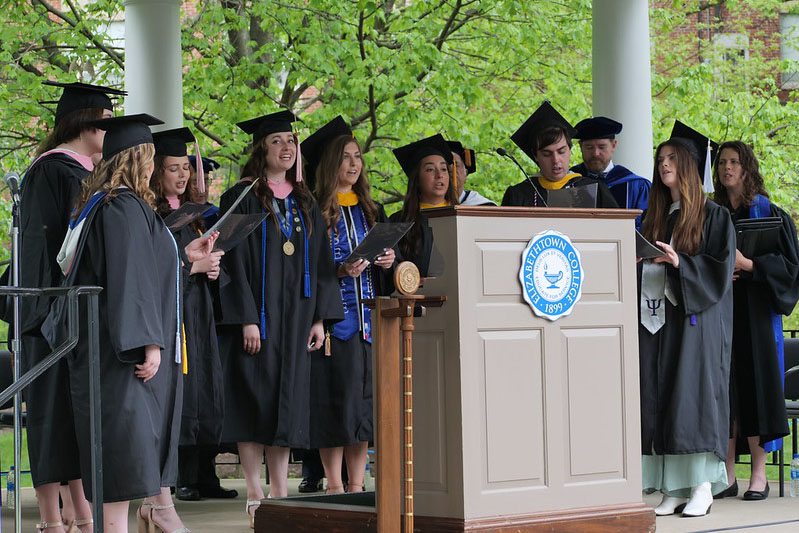 singing at graduation