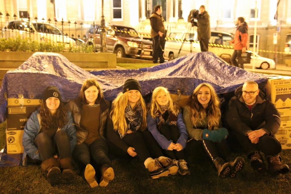 sleep out