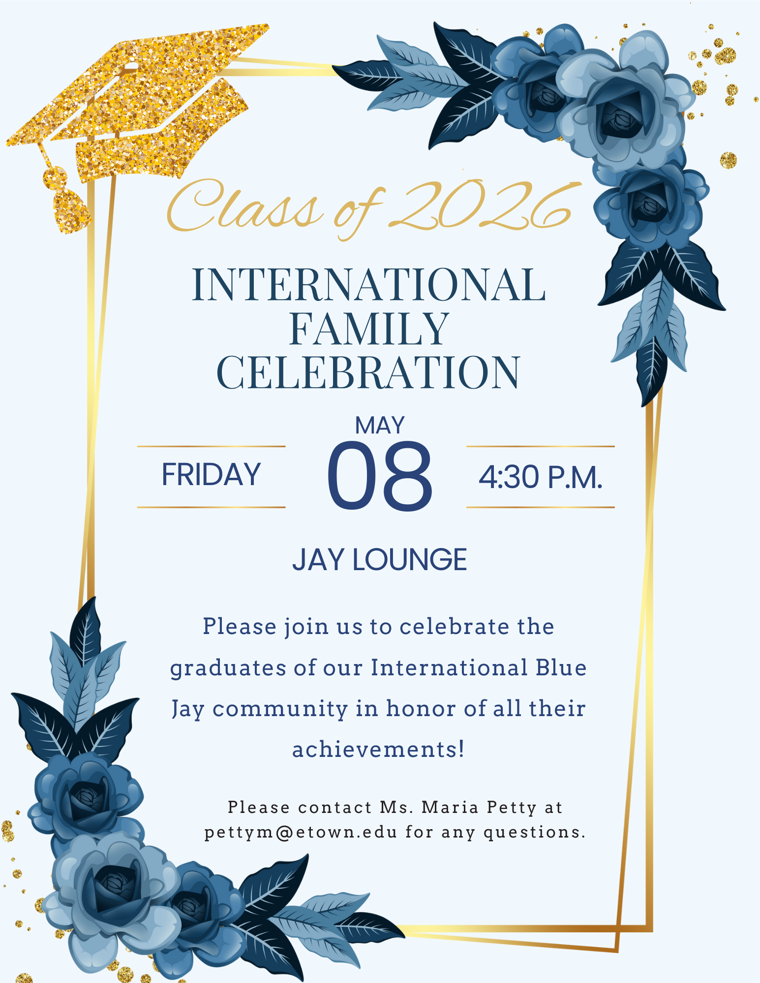 International Family Celebration invitation