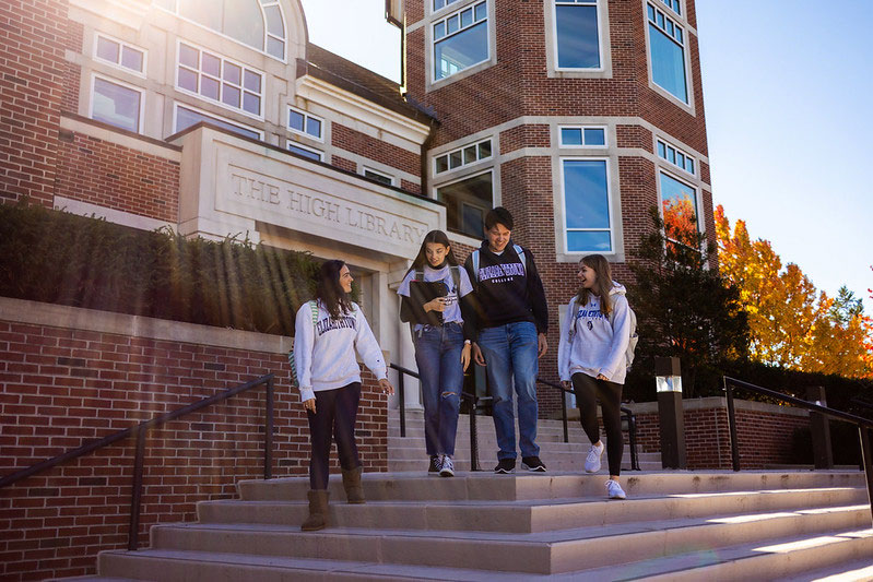 The High Library students