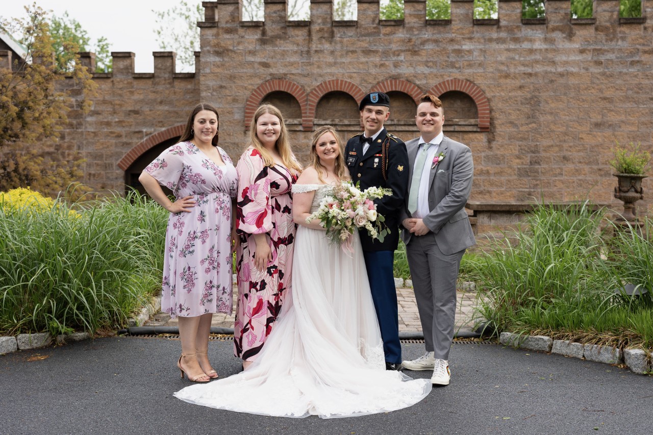 Wedding of Allison Patterson '18 and David Hess '17 on May 20, 2022
