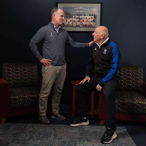 coaches talking