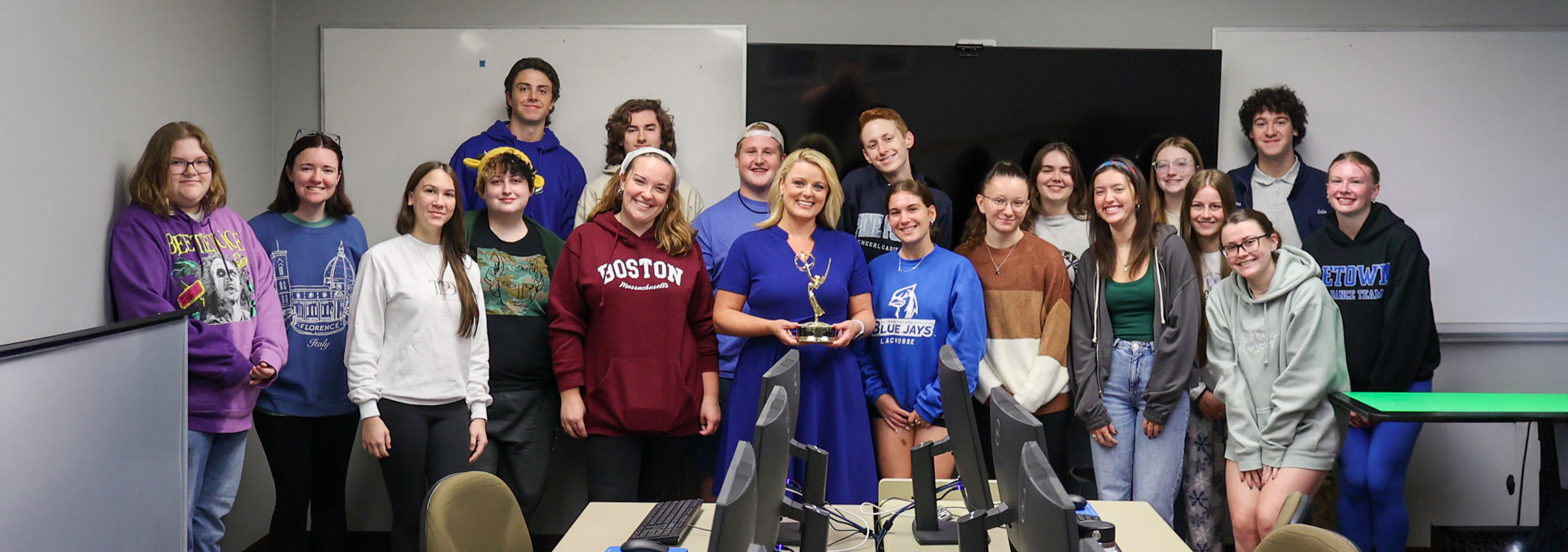 Multimedia Journalism class with Ali Lanyon