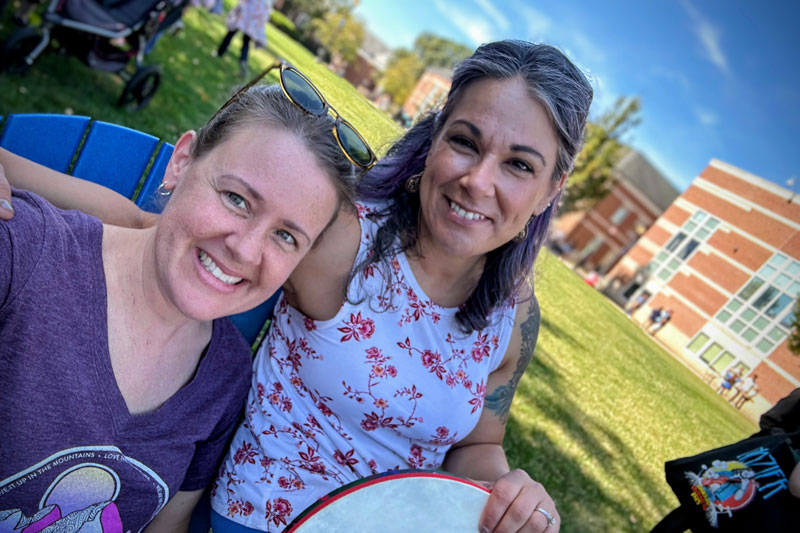 Melanie Solimeo Walborn and Michele LoBianco