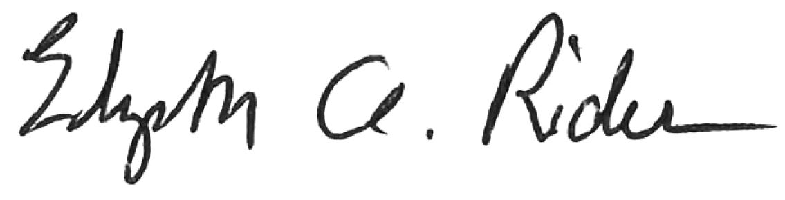 President's signature