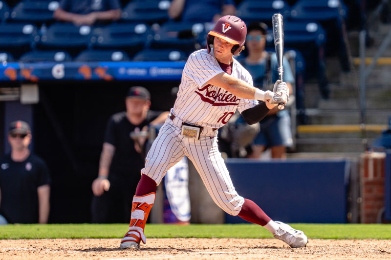 Ben Watson batting for Virginia Tech