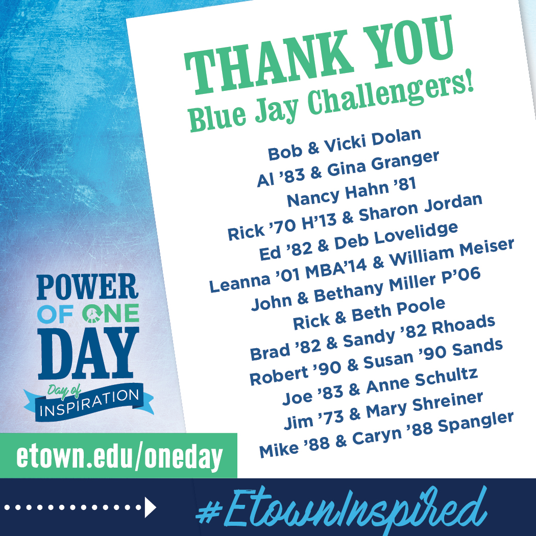 Thank you blue jay challengers