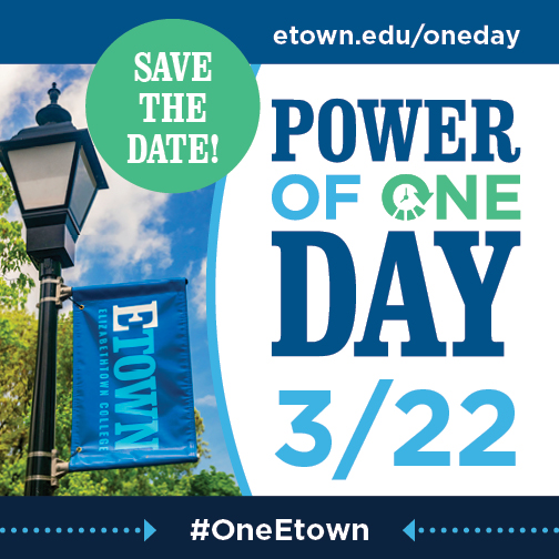 Power of One Day Guide Elizabethtown College
