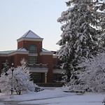 BSC winter scene waiting area