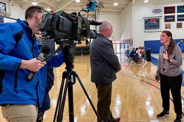 media interview