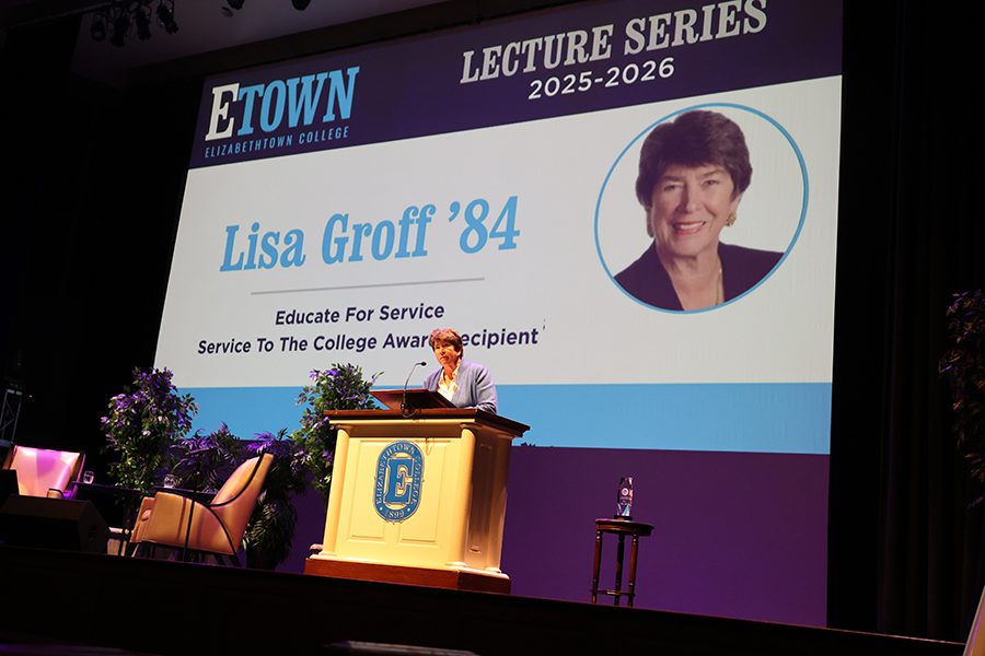 Educate for Service: Service to the College — Groff ’84