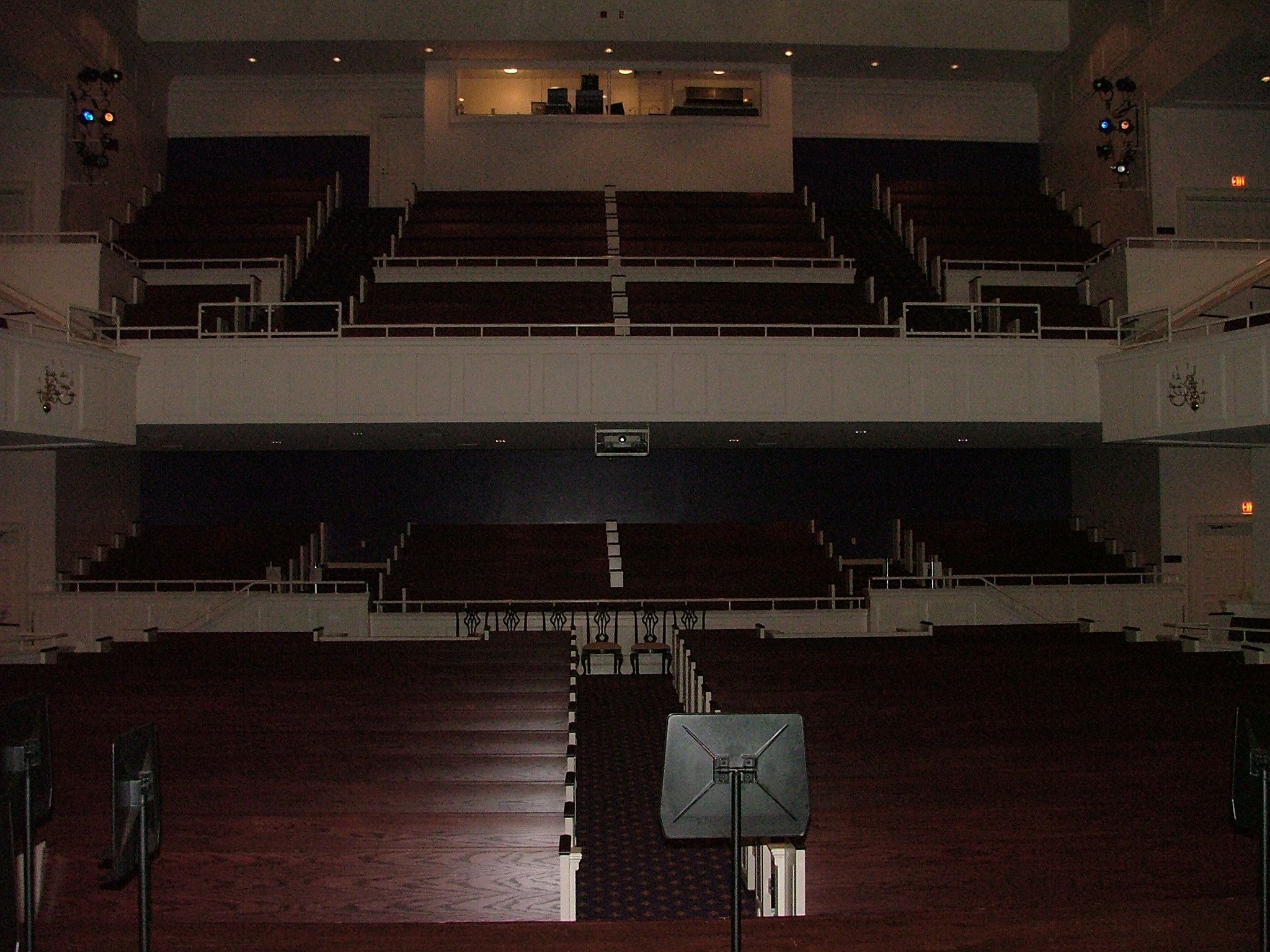 Musser Auditorium from the Stage