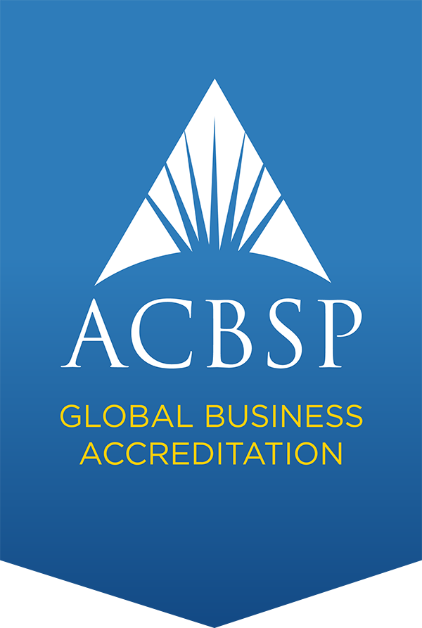 ACBSP Global Accreditation banner