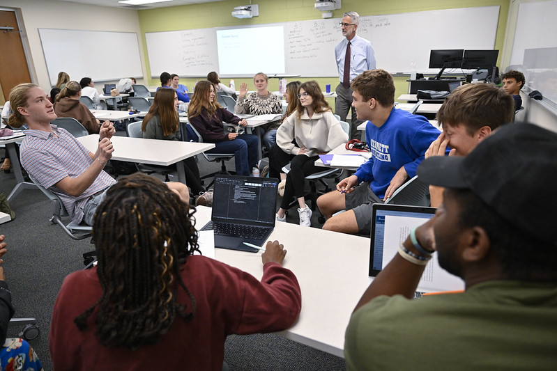professor teaching