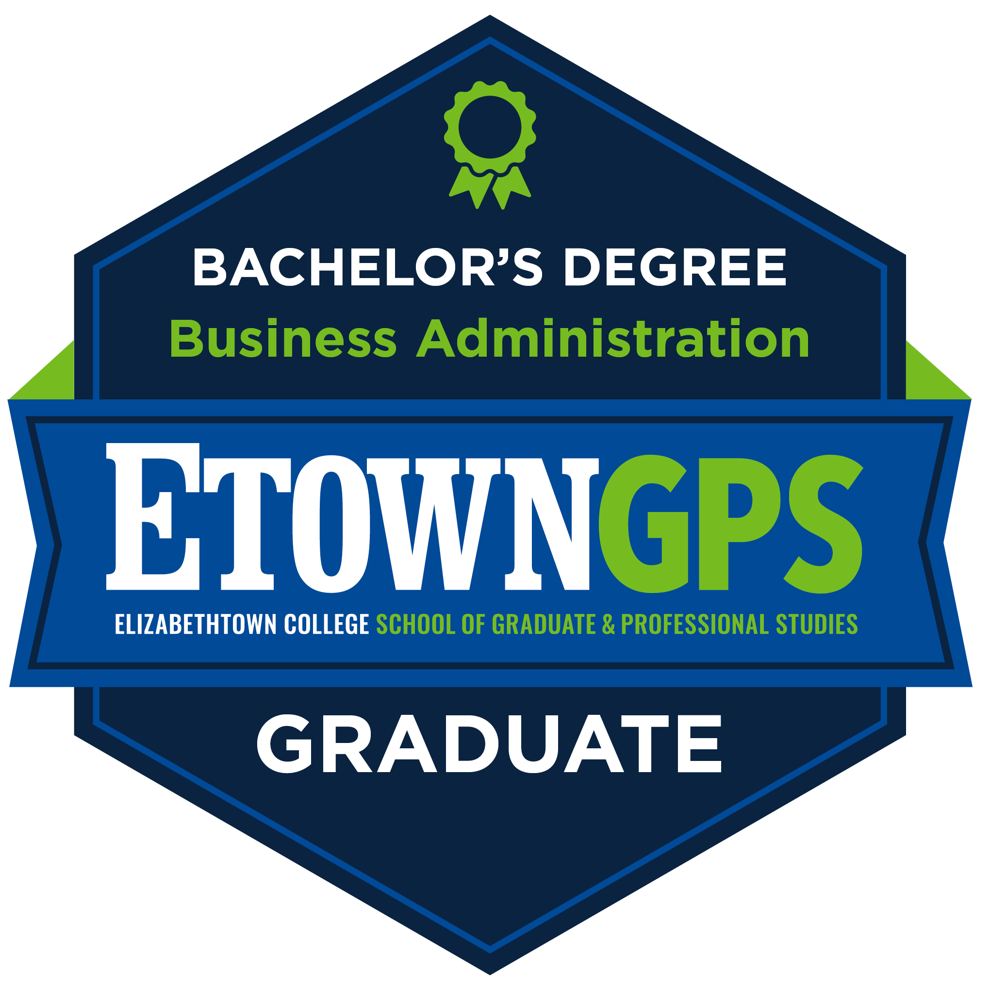 Credly badge: Business Administration Bachelor's Degree